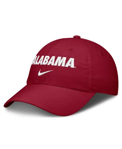 Nike Men's And Women's Crimson Alabama Crimson Tide 2026 On-field Gameday Club Adjustable Hat In Red