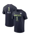 Nike Men's And Women's Diamond Miller Navy Minnesota Lynx Explorer Edition Name Number T-shirt In Navy