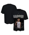 Nike Men's And Women's Dylan Harper Black San Antonio Spurs New Faces X New Places T-shirt In Black