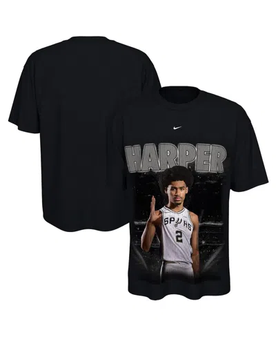 Nike Men's And Women's Dylan Harper Black San Antonio Spurs New Faces X New Places T-shirt