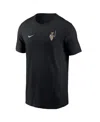 Nike Men's And Women's Eclipse Black Golden State Valkyries Secondary Logo T-shirt In Eclipse Black