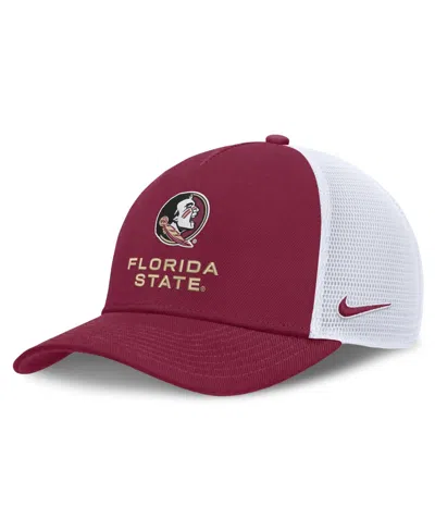 Nike Men's And Women's Garnet Florida State Seminoles 2026 On-field Gameday Trucker Hat In Multi