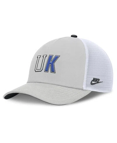 Nike Men's And Women's Gray Kentucky Wildcats 2026 Basketball Refresh 5-panel Rise Trucker Hat