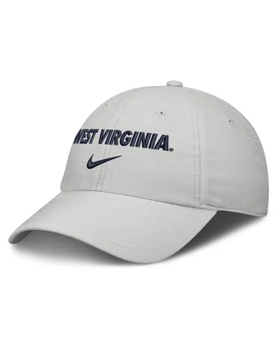 Nike Men's And Women's Gray West Virginia Mountaineers On-field Gameday Adjustable Club Hat