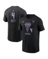 Nike Men's And Women's Juste Jocyte Black Golden State Valkyries Name Number T-shirt In Black