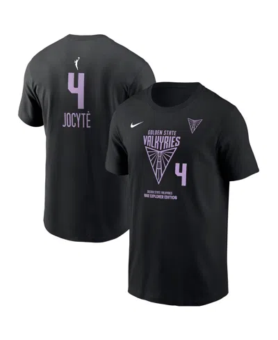 Nike Men's And Women's Juste Jocyte Black Golden State Valkyries Name Number T-shirt