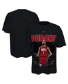 Nike Men's And Women's Kevin Durant Black Houston Rockets New Faces X New Places T-shirt In Black