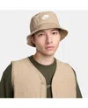 Nike Unisex Apex Futura Washed Bucket Hat In Khaki