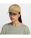 Nike Men's And Women's Khaki Futura Wash Club Adjustable Hat In Neutral