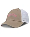 Nike Men's And Women's Khaki/white Houston Astros Club Trucker Adjustable Hat