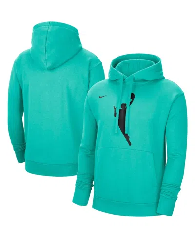 Nike Men's And Women's Mint Wnba Logo Woman Team 13 Pullover Hoodie