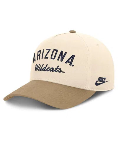 Nike Men's And Women's Natural/beige Arizona Wildcats Legacy Rise Adjustable Hat In Multi