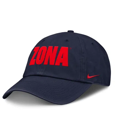 Nike Men's And Women's Navy Arizona Wildcats Local Club Adjustable Hat In Blue