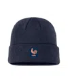 Nike Men's And Women's Navy France National Team Terra Cuffed Knit Hat In Blue