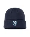 Nike Men's And Women's Navy Netherlands National Team Terra Cuffed With Knit Hat