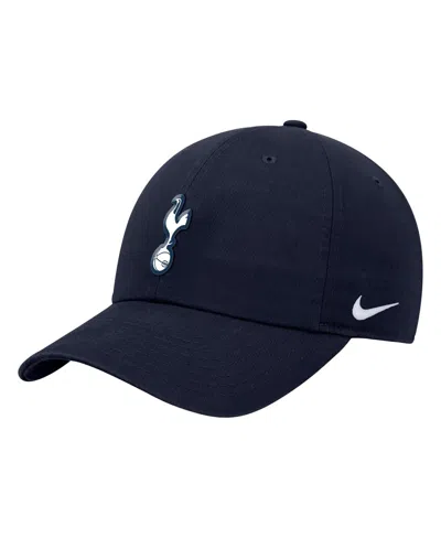 Nike Men's And Women's Navy Tottenham Hotspur Bozz Club Adjustable Hat In Blue