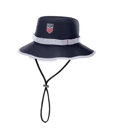 Nike Men's And Women's Navy Usmnt Apex Boonie Performance Bucket Hat
