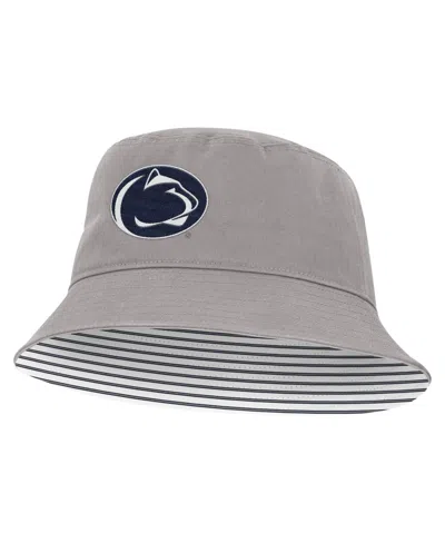 Nike Men's And Women's  Gray Penn State Nittany Lions Primetime Apex Bucket Hat