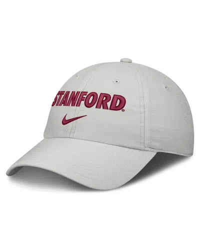 Nike Men's And Women's  Gray Stanford Cardinal 2026 On-field Gameday Club Adjustable Hat