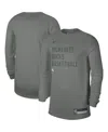 Nike Men's And Women's  Heather Gray Milwaukee Bucks 2023/24 Legend On-court Practice Long Sleeve T-s In Heather Gray