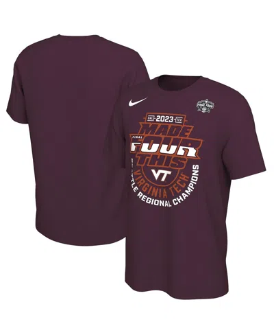 Nike Men's And Women's  Maroon Virginia Tech Hokies 2023 Ncaa Women's Basketball Tournament March Mad