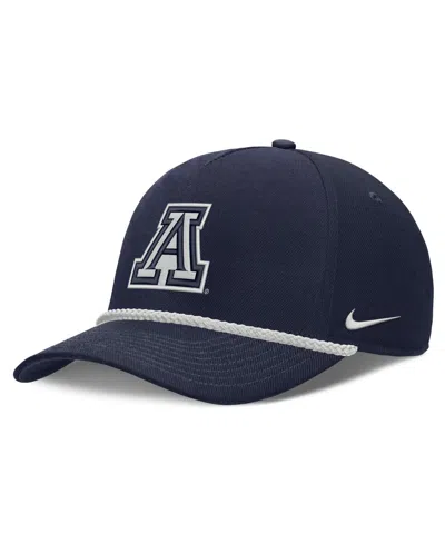Nike Men's And Women's  Navy Arizona Wildcats Rope Rise Adjustable Hat In Blue
