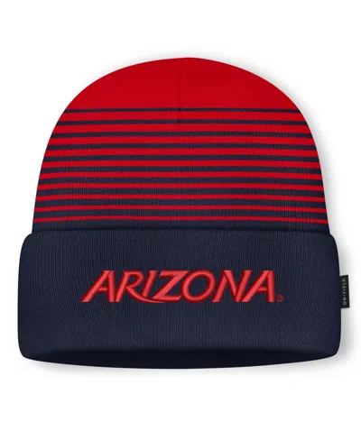 Nike Men's And Women's  Navy/red Arizona Wildcats On-field Utility Knit Hat In Multi