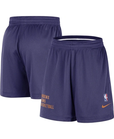 Nike Men's And Women's  Purple Phoenix Suns Warm Up Performance Practice Shorts