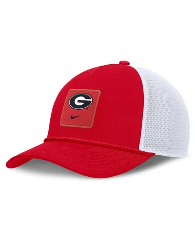 Nike Men's And Women's  Red Georgia Bulldogs 2026 On-field Gameday Rope Trucker Adjustable Hat In Multi