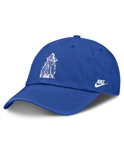 Nike Men's And Women's  Royal Duke Blue Devils Legacy Letter Club Adjustable Hat