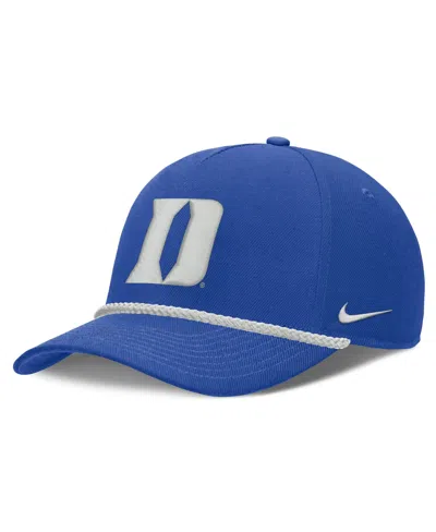 Nike Men's And Women's  Royal Duke Blue Devils Rope Rise Adjustable Hat