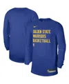 Nike Men's And Women's  Royal Golden State Warriors 2023/24 Legend On-court Practice Long Sleeve T-sh In Royal