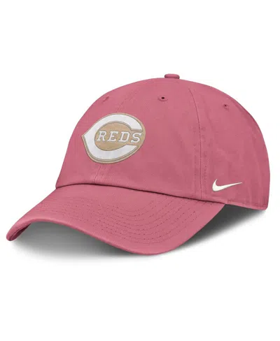 Nike Men's And Women's Pink Cincinnati Reds Club Adjustable Hat