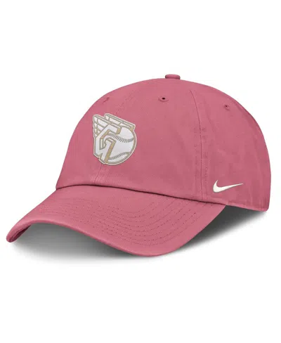 Nike Men's And Women's Pink Cleveland Guardians Club Adjustable Hat