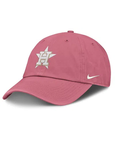 Nike Men's And Women's Pink Houston Astros Club Adjustable Hat