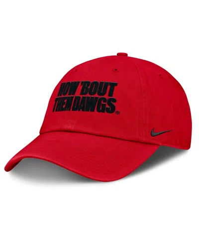 Nike Men's And Women's Red Georgia Bulldogs Local Club Adjustable Hat