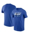 Nike Men's And Women's Royal Orlando Magic Legend Performance T-shirt
