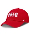 Nike Men's And Women's Scarlet Ohio State Buckeyes Local Club Adjustable Hat In Scarlet