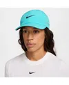 Nike Men's And Women's Turquoise Club Performance Adjustable Hat In Blue