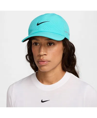 Nike Men's And Women's Turquoise Club Performance Adjustable Hat In Blue