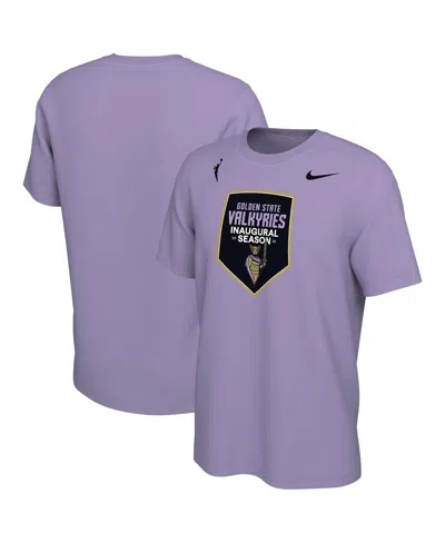 Nike Men's And Women's Violet Golden State Valkyries 2025 Inaugural Season Crest T-shirt In Purple