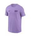 Nike Men's And Women's Violet Golden State Valkyries Secondary Logo T-shirt In Violet