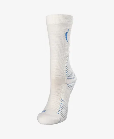 Nike Men's And Women's White Wnba Unicorn Dri-fit Adv Tri-blend Cushioned Crew Socks