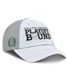 Nike Men's And Women's White/gray Oregon Ducks 2024 College Football Playoff Club Adjustable Hat In White,gray