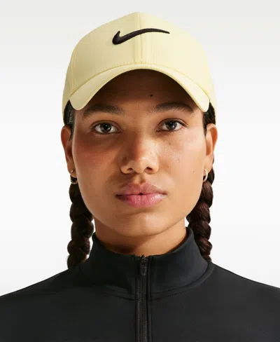 Nike Men's And Women's Yellow Club Dri-fit Adjustable Hat In Neutral