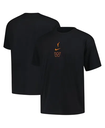 Nike Men's And Women'sâ Black Wnba Logo Woman Premium Essential T-shirt