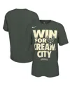 Nike Men's And Women'sâ Hunter Green Milwaukee Bucks 2025 Nba Playoffs On-court Mantra T-shirt
