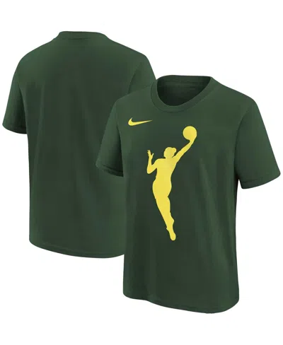 Nike Men's And Women'sâ Hunter Green Wnba Logo Woman T-shirt