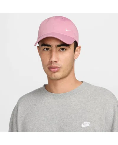 Nike Men's And Women'sâ Pink Swoosh Club Adjustable Hat