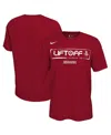 Nike Men's And Women'sâ Red Houston Rockets 2025 Nba Playoffs On-court Mantra T-shirt